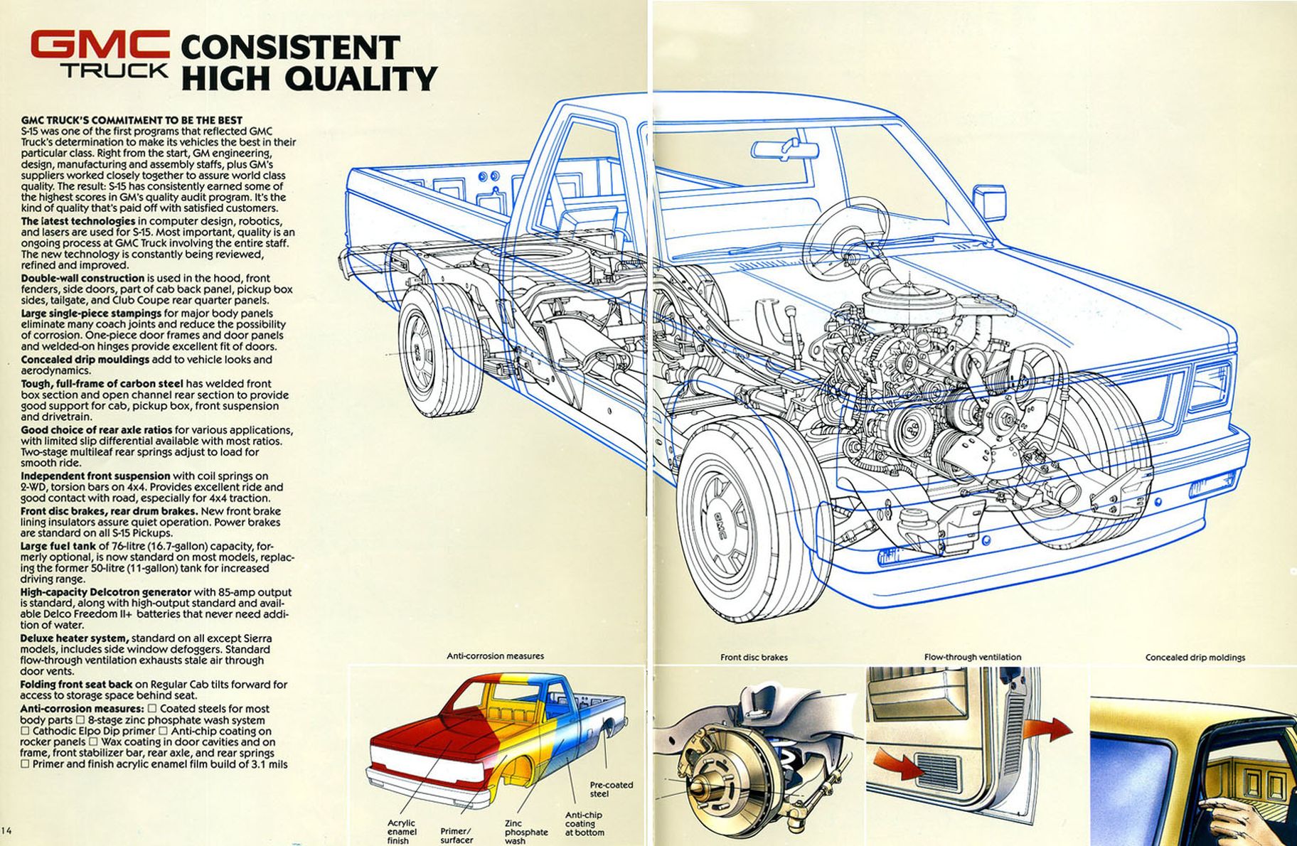 1984 GMC S-15 Pickup Brochure Page 11